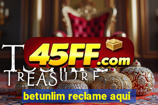betunlim reclame aqui